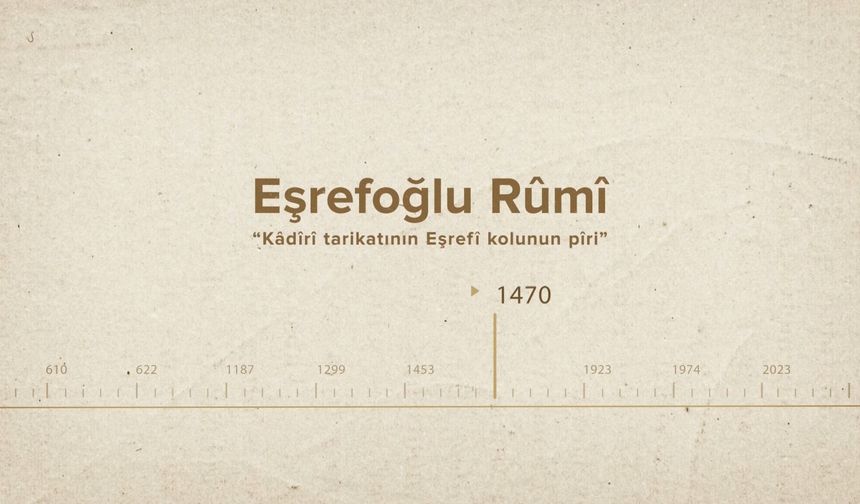 Eşrefoğlu Rûmî... İslam Düşünürleri - 360. Bölüm