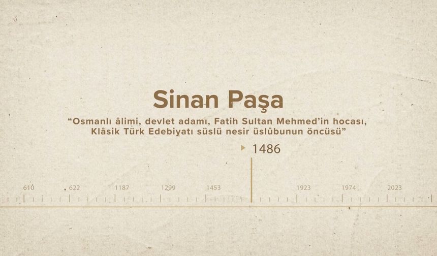 Sinan Paşa... İslam Düşünürleri - 391. Bölüm