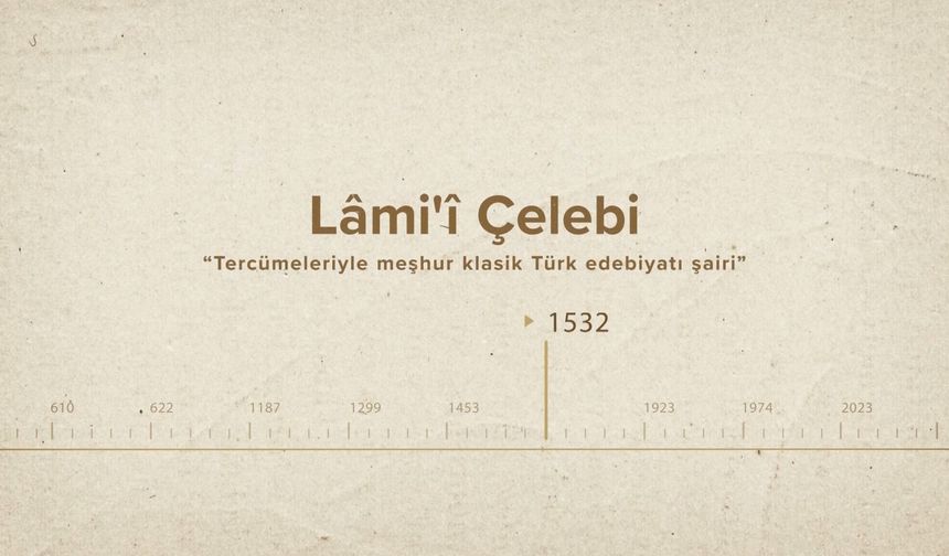 Lâmi'î Çelebi... İslam Düşünürleri - 400. Bölüm