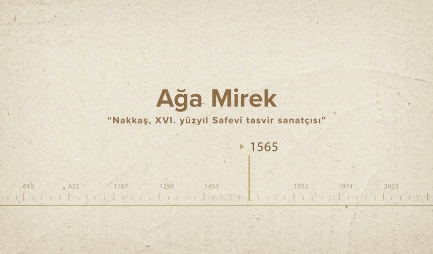 Ağa Mirek... İslam Düşünürleri - 405. Bölüm