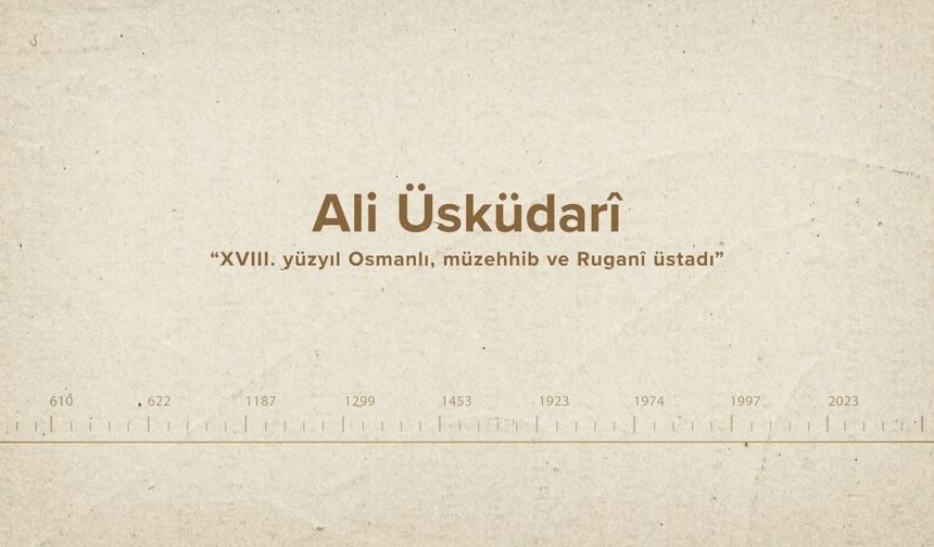 Ali Üsküdarî... İslam Düşünürleri - 476. Bölüm