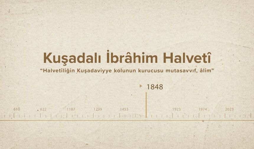 Kuşadalı İbrâhim Halvetî... İslam Düşünürleri - 484. Bölüm