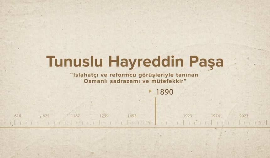 Tunuslu Hayreddin Paşa... İslam Düşünürleri - 490. Bölüm