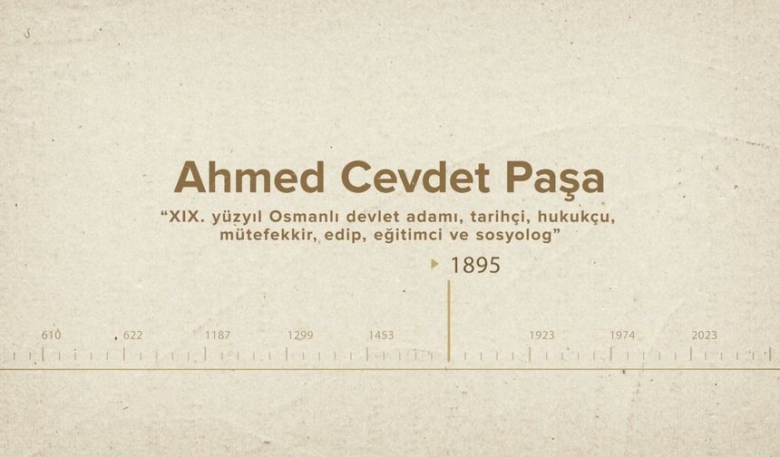 Ahmed Cevdet Paşa... İslam Düşünürleri - 491. Bölüm