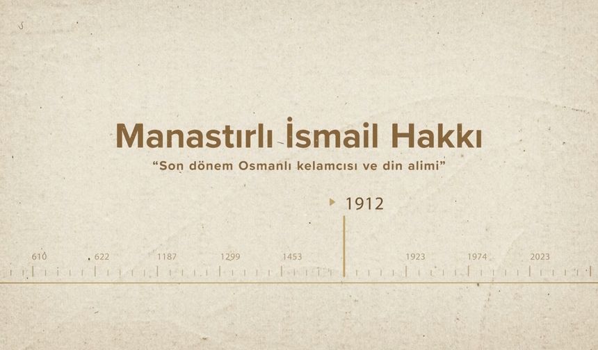 Manastırlı İsmail Hakkı... İslam Düşünürleri - 498. Bölüm