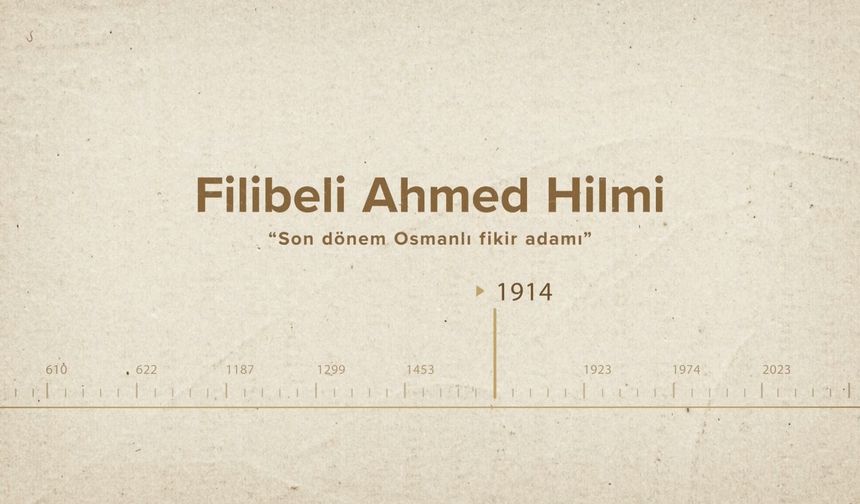 Filibeli Ahmed Hilmi... İslam Düşünürleri - 499. Bölüm