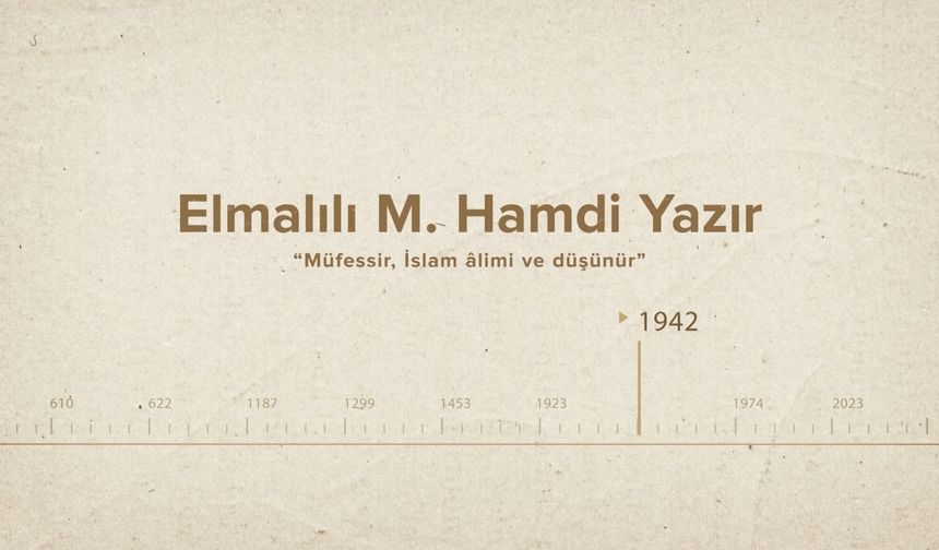 Elmalılı M. Hamdi Yazır... İslam Düşünürleri - 512. Bölüm