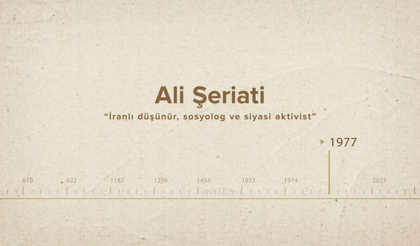 Ali Şeriati... İslam Düşünürleri - 526. Bölüm