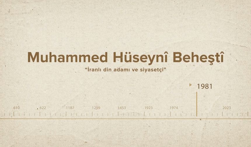 Muhammed Hüseynî Beheştî... İslam Düşünürleri - 529. Bölüm