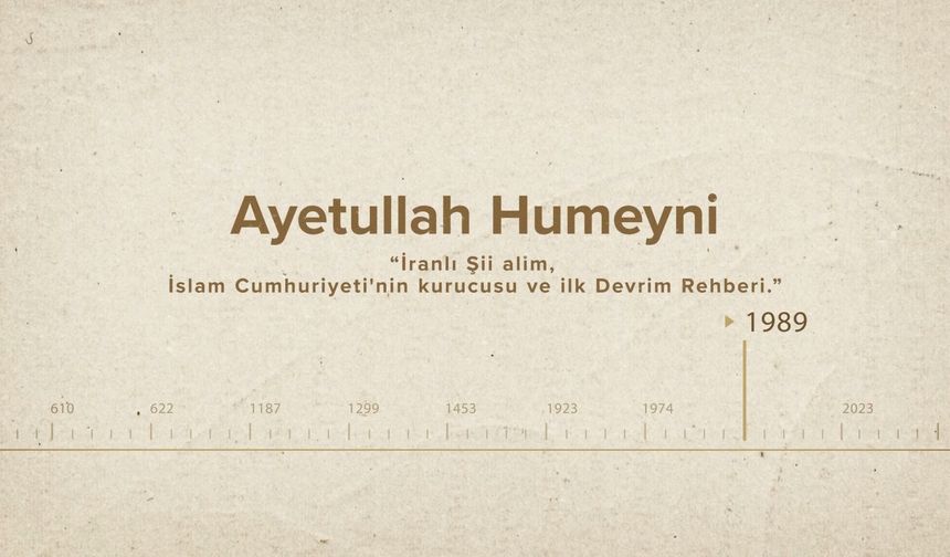 Ayetullah Humeyni... İslam Düşünürleri - 535. Bölüm