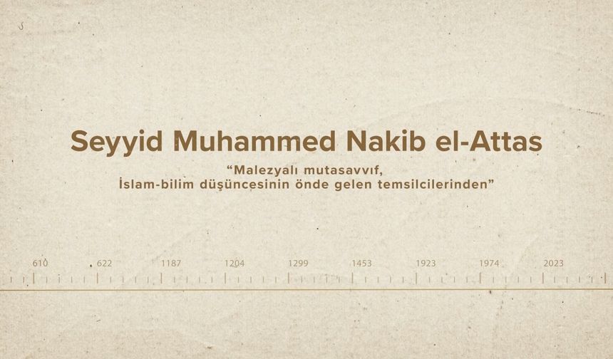 Seyyid Muhammed Nakib el-Attas... İslam Düşünürleri - 540. Bölüm