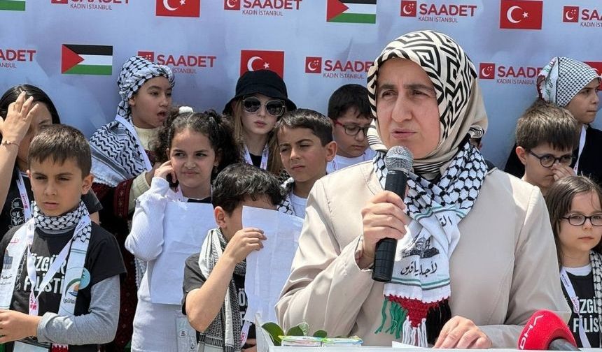 Zeynep Şule Rıdvanoğlu: Filistinli kardeşlerimizin haykırışı bütün Dünya'yı ayağa kaldırdı