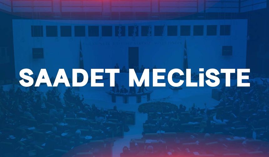 Saadet Meclis'te | İşte Saadet Partisi'nin TBMM'de bir haftası