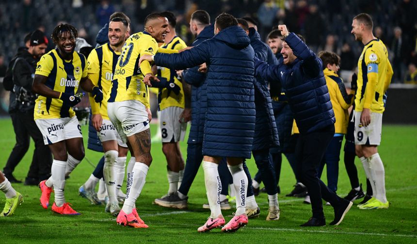 Fenerbahçe, zirve yarışında hata yapmadı