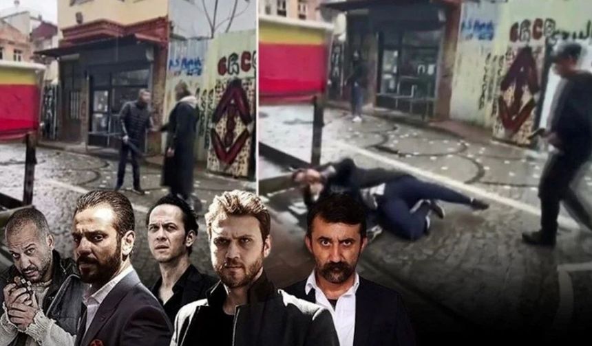 Çukur dizisindeki kahvenin işletmecisi seyyar satıcıyı öldürdü! Korkunç anlar kamerada