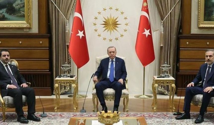 Suriye'den Türkiye'ye ilk resmi temas: Cumhurbaşkanı Erdoğan, Suriye Dışişleri Bakanı Şeybani'yi kabul etti