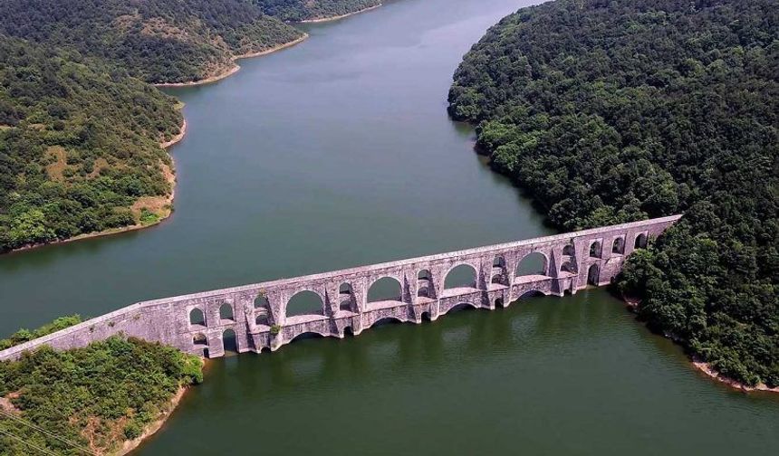 İstanbul'da metrekareye 97.8 kilogram yağış düştü, barajlarda doluluk oranı yüzde 64,55'e yükseldi