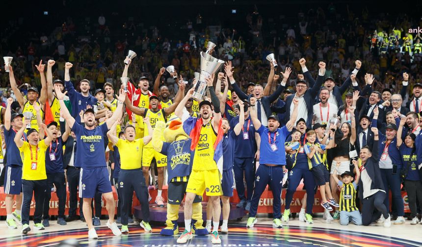 İstanbul'da bazı yollar Fenerbahçe Beko'nun şampiyonluk kutlamaları sebebiyle trafiğe kapatılacak