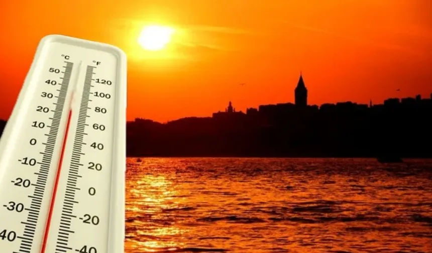 Mevsim normalleri üzerinde seyredeceği tahmin edilen hava sıcaklığının, yarın İstanbul'da 35 derece olması bekleniyor