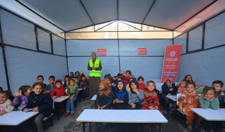Gebze’den Gazze’ye: Hisar Koleji Gazze Kampüsü açılıyor