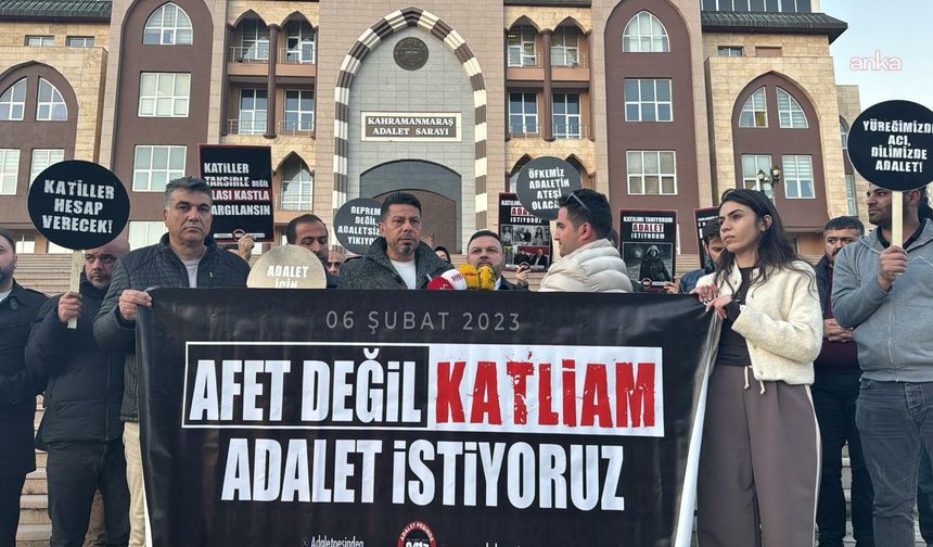 Kahramanmaraş'ta depremde yakınlarını kaybedenlerden 11. Yargı Paketi'ne tepki: Hiç mi vicdanınız sızlamıyor?