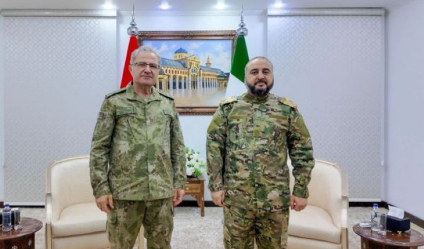 Kara Kuvvetleri Komutanı, Suriye Savunma Bakanı ile görüştü