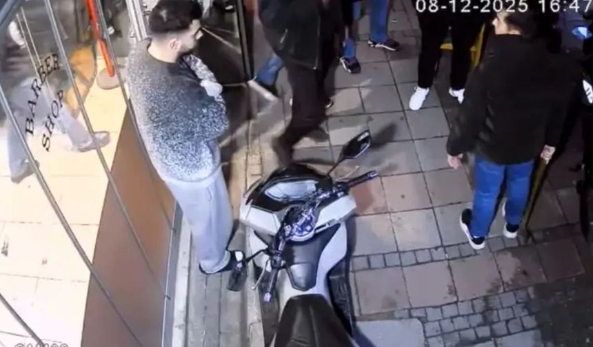 Borcunu ödemedi diye baltayla dükkanı bastı