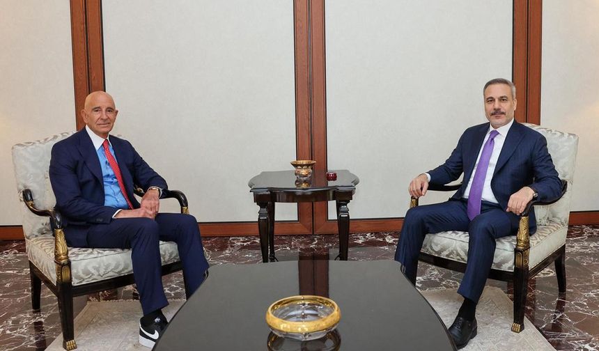 Bakan Hakan Fidan, ABD'nin Ankara Büyükelçisi Barrack'ı kabul etti