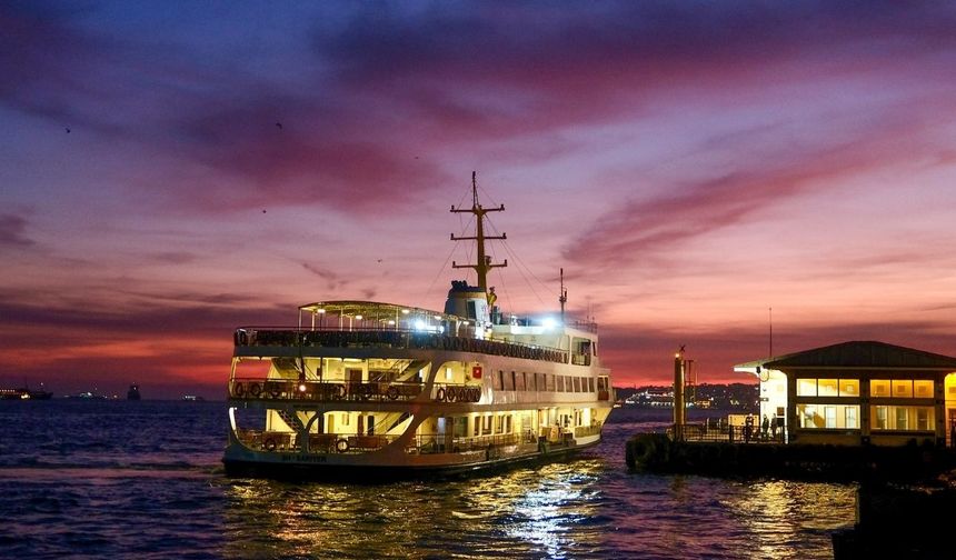 İstanbul'da gün batımı