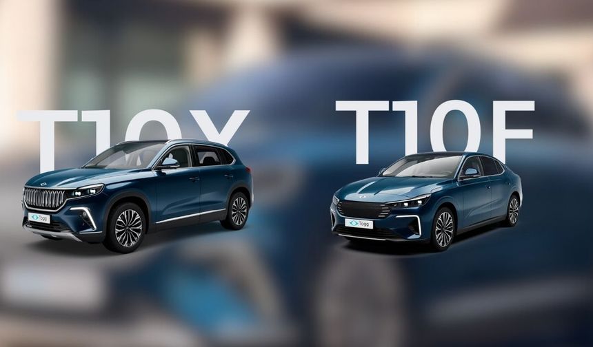 Togg'un T10X ve T10F modellerinin  yerlilik oranı belli oldu