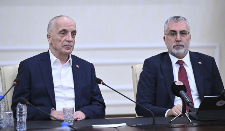 Bakan Işıkhan ile Türk-İş Başkanı Atalay arasında görüşme