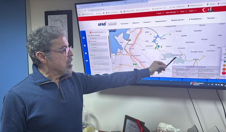 Prof. Dr. Sözbilir'den Güzelhisar Fayı'ndaki hareketliliğe ilişkin açıklama