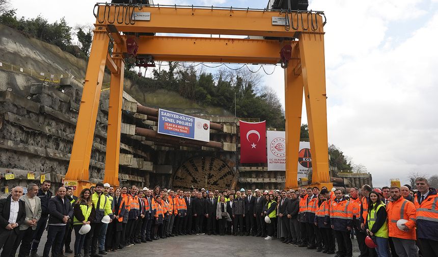Bakan Uraloğlu: Sarıyer-Kilyos Tünel Projesi'nin tamamlanmasıyla İstanbul'un kuzeyindeki ulaşım kökten değişecek