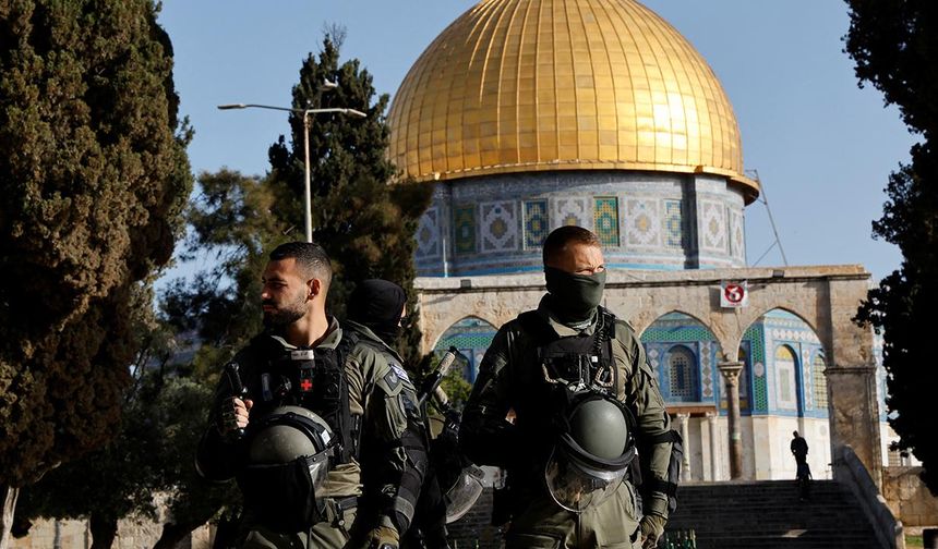İşgalci İsrail*ler ramazanda da Mescid-i Aksa'ya baskınlarını sürdürüyor