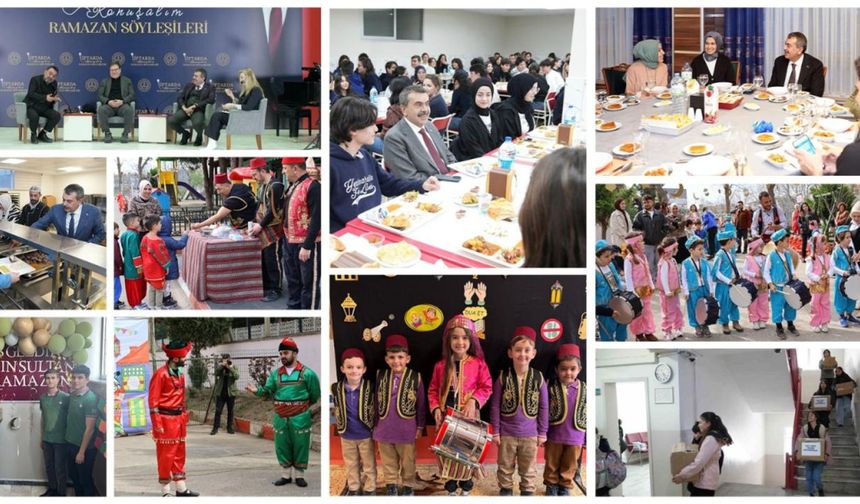 Okullarda "Maarifin Kalbinde Ramazan" etkinlikleri düzenlenecek