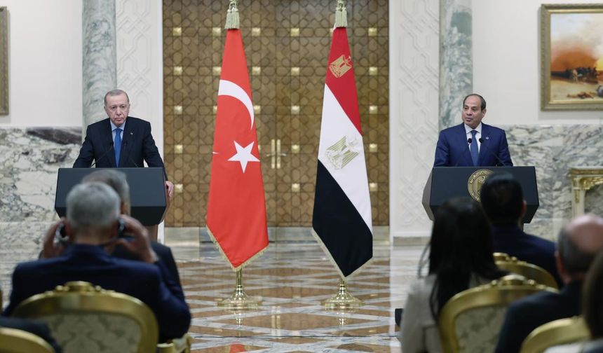 Türkiye ile Mısır arasında anlaşmalar imzalandı