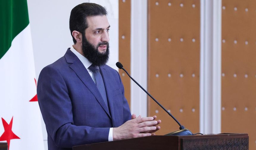 Suriye Cumhurbaşkanı Şara: Yüzyıllardır süren fikri tartışmalara girecek lüksümüz yok