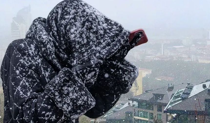 Meteoroloji tarih verdi! Kar yağışı İstanbul'a geri dönüyor