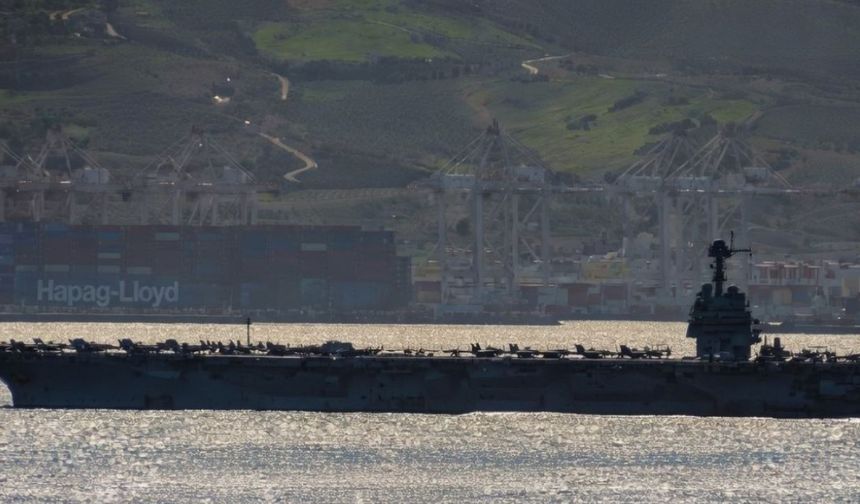 ABD’nin uçak gemisi USS Gerald R. Ford birkaç gün içinde İsra*l açıklarına konuşlanacak
