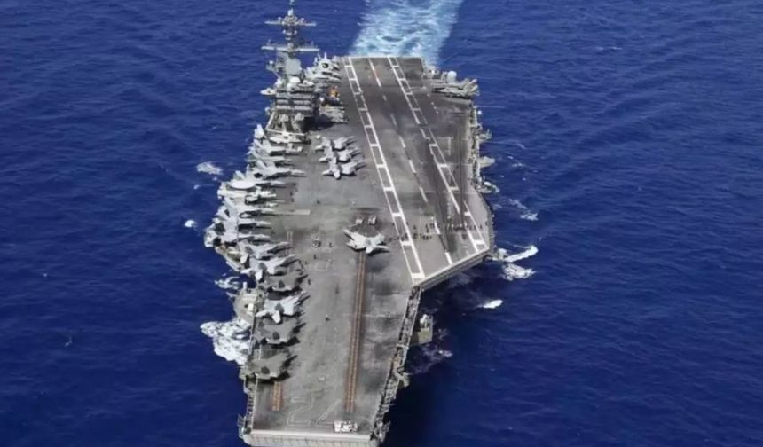 İran: ABD uçak gemisi USS Abraham Lincoln İHA'larla hedef alındı