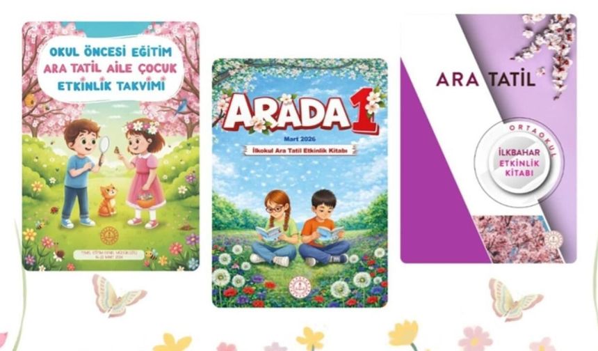 MEB'in ara tatil etkinlik kitapları erişime açıldı