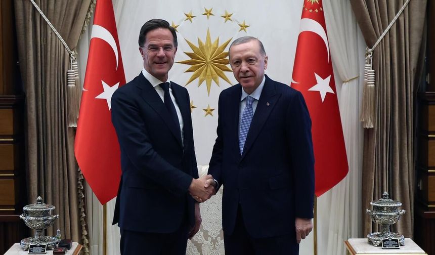 Cumhurbaşkanı Erdoğan, NATO Genel Sekreteri Rutte ile görüştü