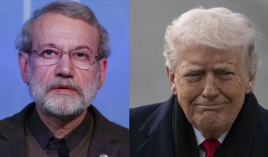 Laricani'den Trump'a yanıt: "İran halkı boş tehditlerinizden korkmuyor"
