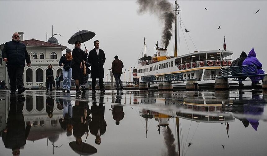 Türkiye'de gelecek 3 gün boyunca yağışlı hava etkili olacak