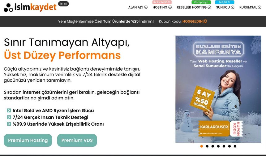 Premium Hosting ve Ekonomik Hosting Çözümleri