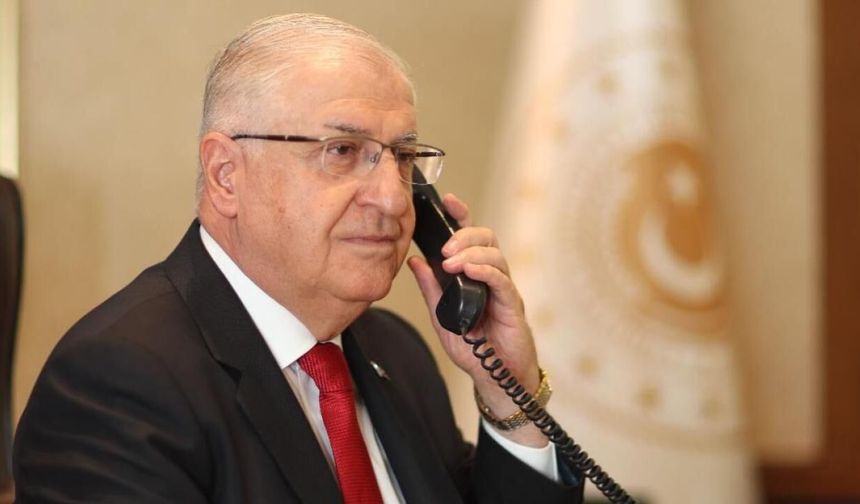 Bakan Güler İranlı mevkidaşı ile görüştü