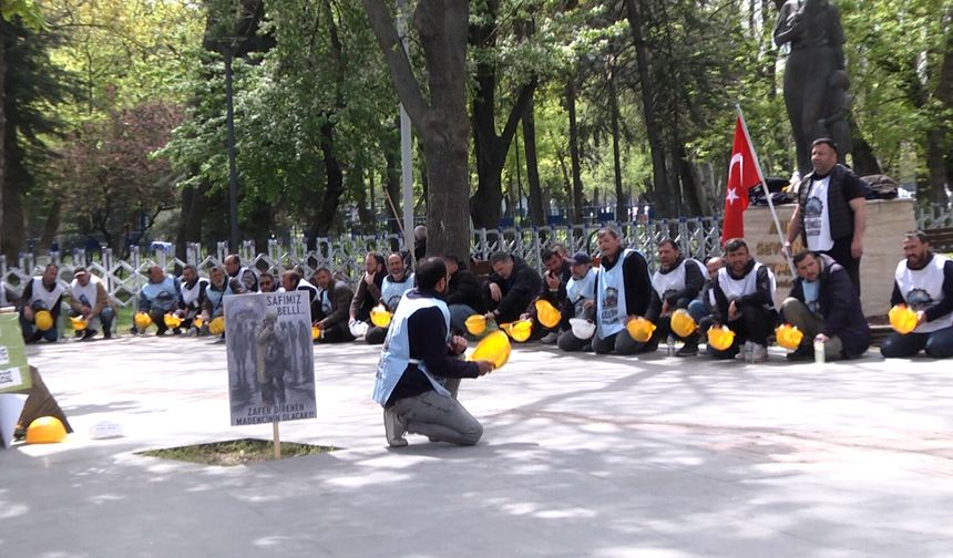 15 gündür eylemde olan maden işçileri TV5'e konuştu: İsteklerimiz gerçekleşmeden eylemi sonlandırmayacağız