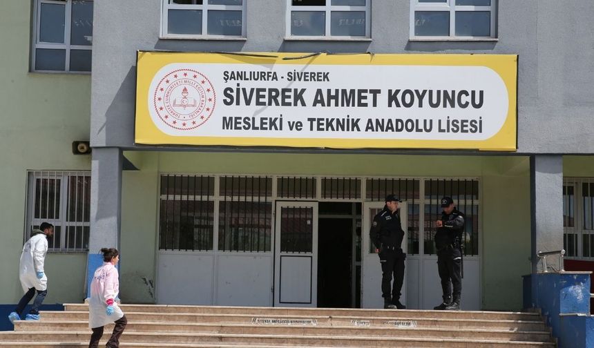 Siverek'te silahlı saldırının gerçekleştiği okulda eğitime 4 gün ara verildi