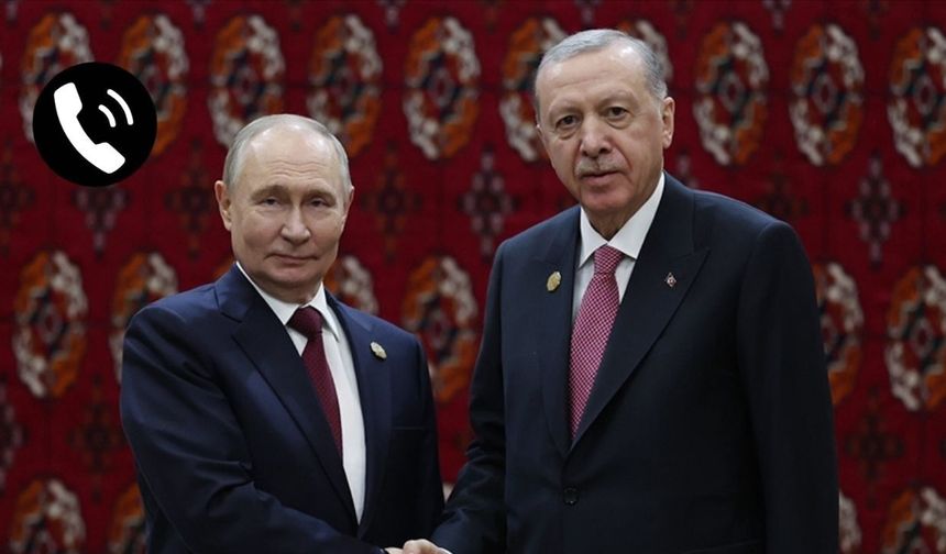 Cumhurbaşkanı Erdoğan, Putin ile telefonda görüştü