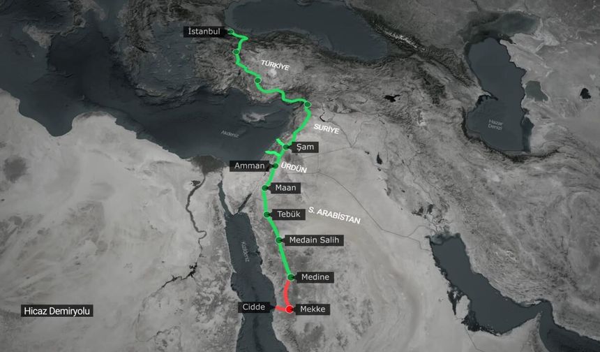 Suudi Arabistan: Türkiye’ye uzanacak demir yolu için çalışmalar yıl sonuna kadar tamamlanacak